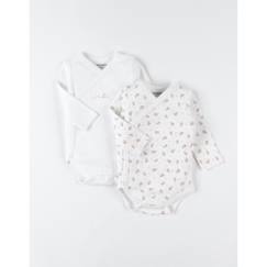 -Set de 2 bodies en coton bio