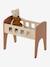 Lit poupon en bois FSC® blanc+bois 10 - vertbaudet enfant 