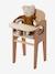 Chaise haute pour poupon en bois FSC® blanc+bois 11 - vertbaudet enfant 
