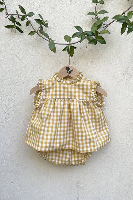 Robe bébé Jolly JAUNE 1 - vertbaudet enfant 