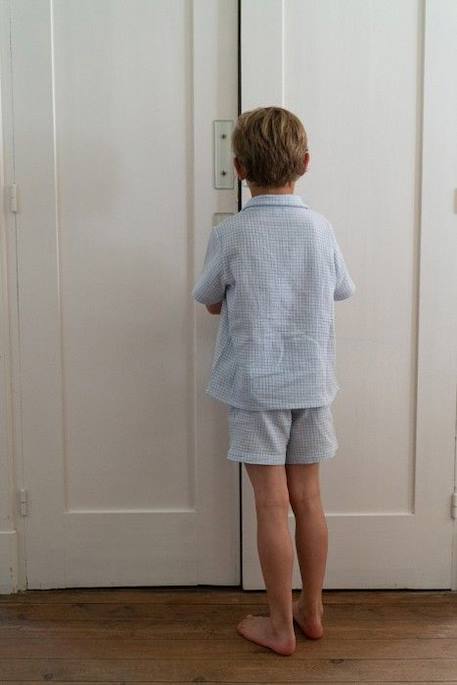 Pyjama enfant Rieur BLEU 2 - vertbaudet enfant 