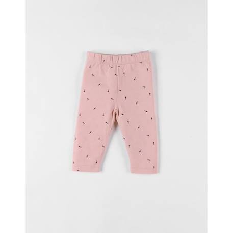 Legging imprimé fleuri poudré  - vertbaudet enfant