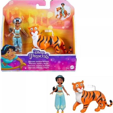 Poupée Jasmine et Rajah - Mini Univers - 3 Ans et + BLANC 2 - vertbaudet enfant 