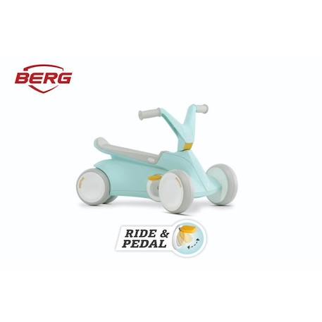 Kart à pédales pour enfants BERG GO² Mint - Mixte - 10-30 mois - Poids 2kg BLEU 1 - vertbaudet enfant 