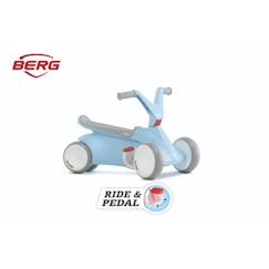 -Kart à pédales pour enfant - BERG GO² - Bleu - A partir de 9 mois - Poids max 30 kg