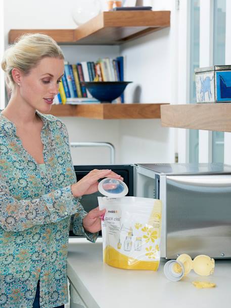 Boîte de 5 sachets de désinfection Quick Clean pour micro-ondes  2 - vertbaudet enfant 