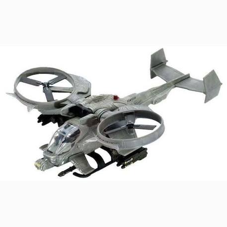 Figurine Avatar - Pilote & Hélicoptère AT-99 Scorpion Gunship - BANDAI GRIS 4 - vertbaudet enfant 