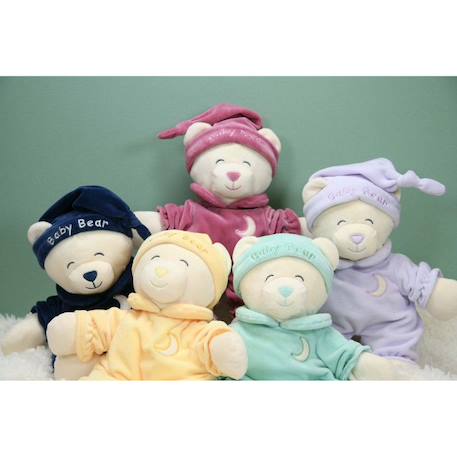 Gipsy Toys  -  Ours Baby bear douceur bleu marine - 24 cm BLEU 3 - vertbaudet enfant 