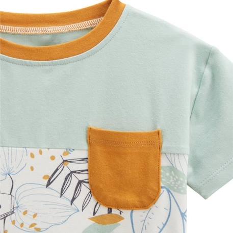 T-shirt bébé Garden Party VERT 3 - vertbaudet enfant 