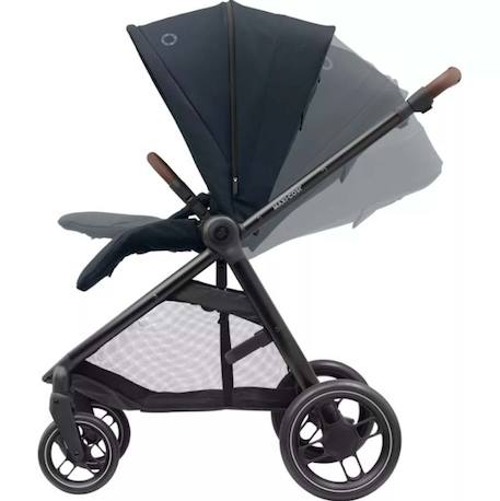 MAXI-COSI Poussette Street Plus avec nacelle, De la naissance à 4 ans, Confortable et Polyvalente, Essential Graphite GRIS 3 - vertbaudet enfant 