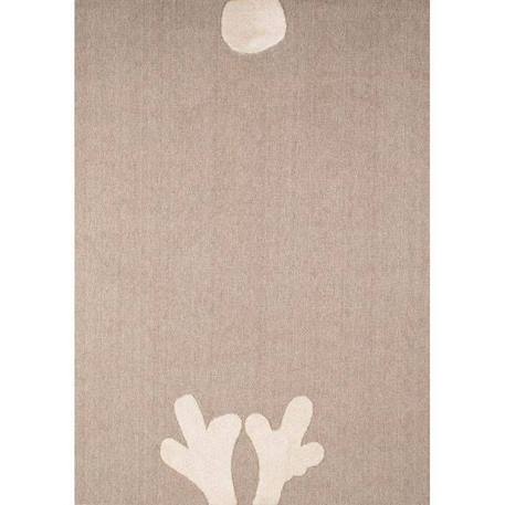 Tapis chambre enfant - cerf - 150 x 80 cm - Nazar Rugs MARRON 1 - vertbaudet enfant 