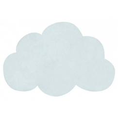Tapis Coton Forme Nuage (morning Mist) par Lilipinso - 67 x 100 c  - vertbaudet enfant