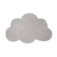 Linge de maison et décoration-Tapis Coton Forme Nuage (gris Foncé) par Lilipinso - 67 x 100 cm - GRIS - 67 x 100 cm