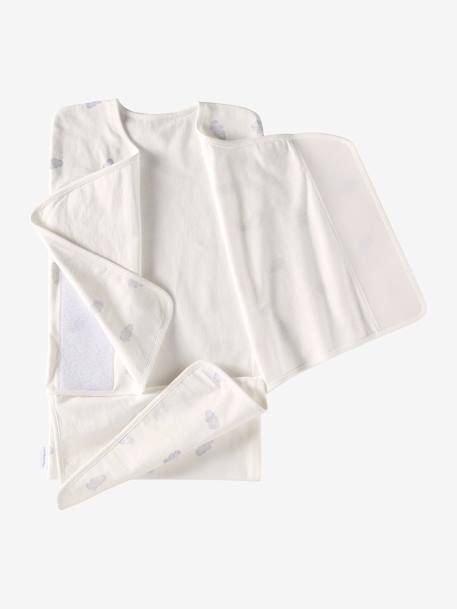 Emmaillotage en jersey T2 blanc imprimé 3 - vertbaudet enfant 