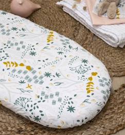 Linge de maison et décoration-Linge de lit bébé-Drap-housse-Drap housse Coton Bio pour landau Yukari (Yukari - 76 x 30 cm)