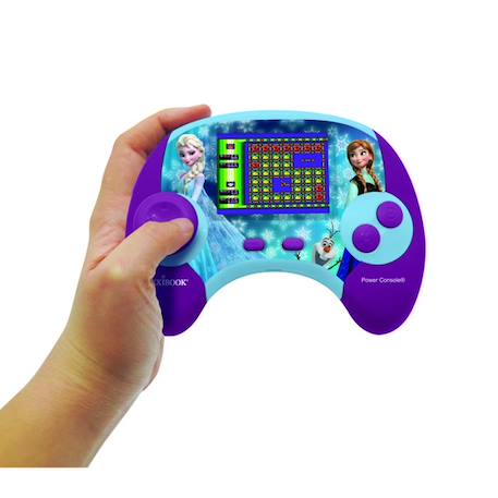 Console éducative bilingue La Reine des Neiges avec écran LCD FR-EN BLEU 4 - vertbaudet enfant 