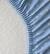 Drap housse Coton Bio motifs Etoiles - Berceau/landau (Bleu ciel - 50 x 100 cm) BLEU 3 - vertbaudet enfant 