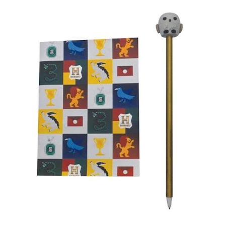 Kit Harry Potter avec talkie-walkie portée 120m, cahier, stylo et baguette magique BEIGE 2 - vertbaudet enfant 