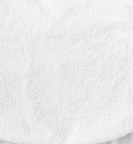 Alèse Enfant Imperméable Bouclette Coton Bio (90 x 190 cm) BLANC 6 - vertbaudet enfant 