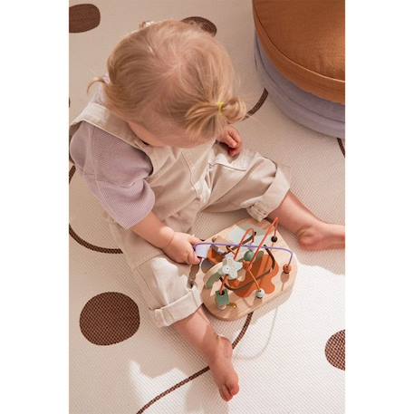 Labyrinthe boulier de perles en bois Micro Neo - Motricité - Bébé - Kids's Concept BEIGE 2 - vertbaudet enfant 