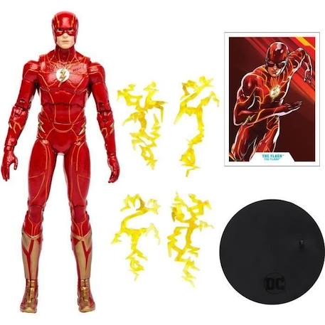 Figurine articulée The Flash - DC Multiverse - Lansay NOIR 5 - vertbaudet enfant 