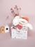 Happy doudou pantin 25cm - DOUDOU ET COMPAGNIE beige+bois de rose 6 - vertbaudet enfant 