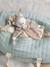 Doudou carré ours 24cm collector - DOUDOU ET COMPAGNIE bleu+rose+taupe 10 - vertbaudet enfant 