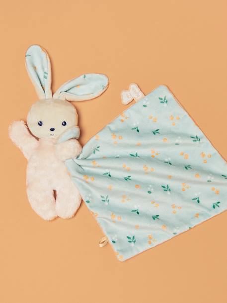 Doudou lapin - blanc+chien+lapin 15 - vertbaudet enfant 