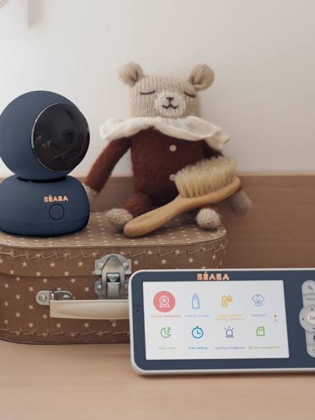 Ecoute-bébé vidéo Zen Premium blanc+Night blue+sable 7 - vertbaudet enfant 