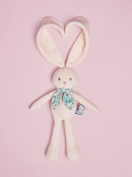 Pantin lapin Lapinoo - beige+ocre+terracotta 4 - vertbaudet enfant 