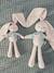 Pantin lapin Lapinoo - beige+ocre+terracotta 3 - vertbaudet enfant 