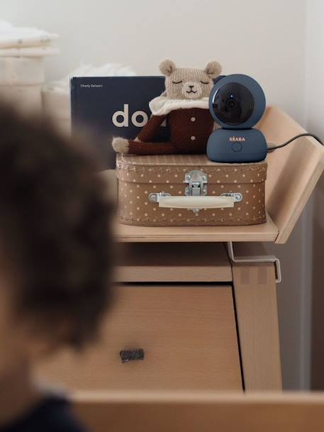 Ecoute-bébé vidéo Zen Premium blanc+Night blue+sable 10 - vertbaudet enfant 