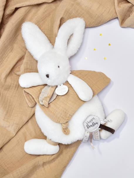 Happy doudou 25cm - DOUDOU ET COMPAGNIE boho rose+pop bleu+wild beige 11 - vertbaudet enfant 