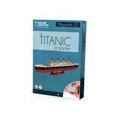 Jouet-Jeux éducatifs-Puzzles-Puzzle maquette Titanic