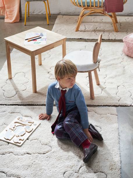 Tapis lavable Clouds - écru 1 - vertbaudet enfant 