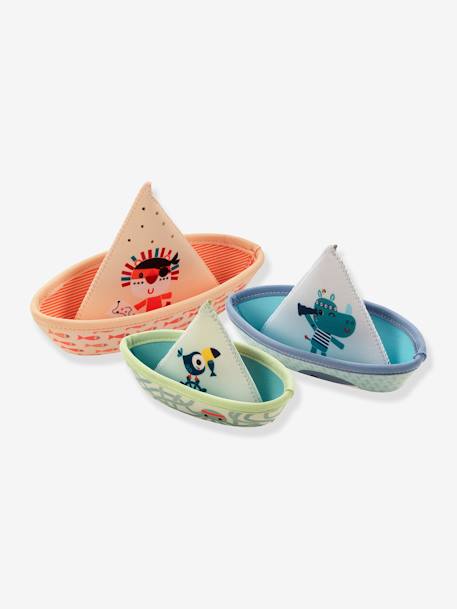 3 bateaux de bain S multicolore 1 - vertbaudet enfant 