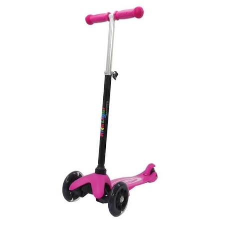 Trottinette - JAMARA - Kicklight Vert - Enfant - Loisir - 5 ans - Rose - Mixte - 2 roues - Poids jusqu'à 50 kg ROSE 1 - vertbaudet enfant 