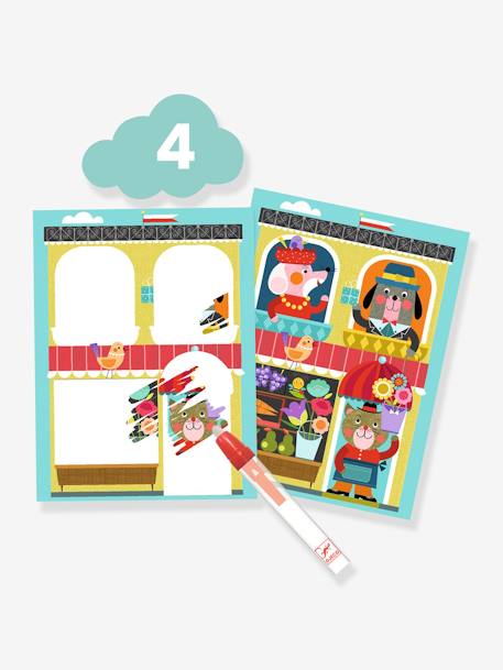 Coffret 6 activités le chat et ses amis - multicolore 5 - vertbaudet enfant 