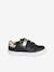 Baskets enfant fille en cuir à scratchs marine+marron+noir 12 - vertbaudet enfant 
