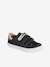 Baskets enfant fille en cuir à scratchs marine+marron+noir 11 - vertbaudet enfant 