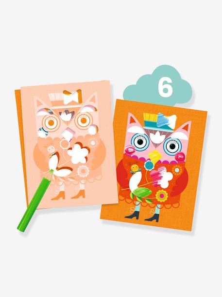 Coffret 6 activités le chat et ses amis - multicolore 7 - vertbaudet enfant 