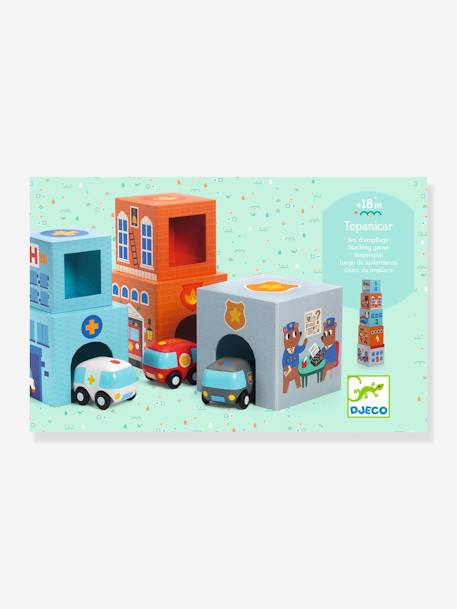 Jeu d'empilage Topanicar - multicolore 5 - vertbaudet enfant 
