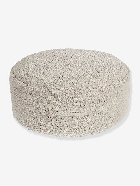 Pouf chill - gris perle+vieux rose 4 - vertbaudet enfant 