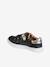 Baskets enfant fille en cuir à scratchs marine+marron+noir 13 - vertbaudet enfant 