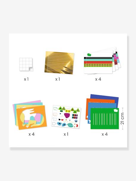 Kit de tissage en papier - multicolore 2 - vertbaudet enfant 