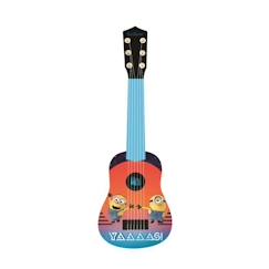 Jouet-Jeux d'imitation-Lexibook - Ma première guitare Les Minions - Hauteur 53 cm - Guide d'apprentissage inclus