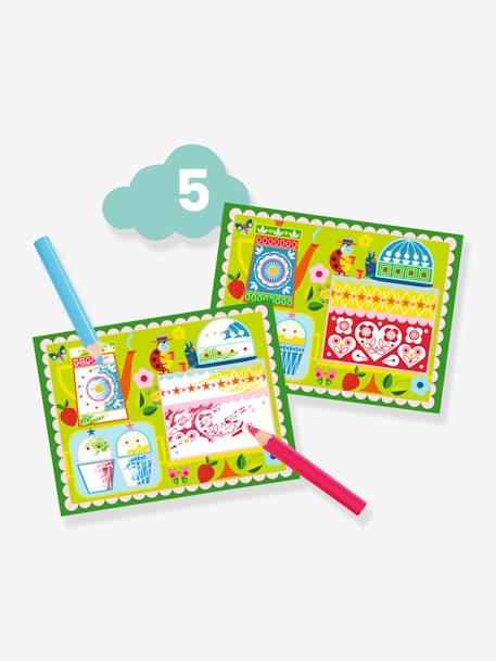 Coffret 6 activités le chat et ses amis - multicolore 6 - vertbaudet enfant 