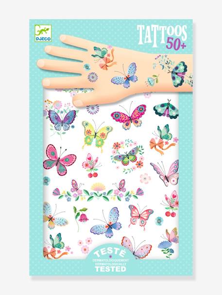 Tatouages papillons de rêve - multicolore 1 - vertbaudet enfant 