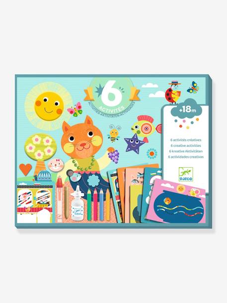 Coffret 6 activités le chat et ses amis - multicolore 8 - vertbaudet enfant 