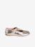 Ballerines cuir fille beige imprimé+or 11 - vertbaudet enfant 